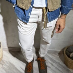 Pantalone White sand panna