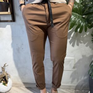 Pantalone White Sand tela paracadute Nocciola