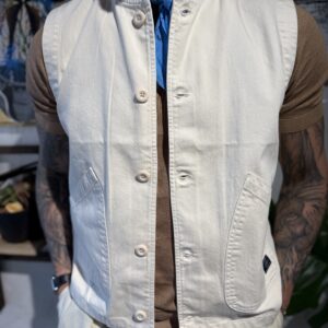 Gilet in cotone Off White