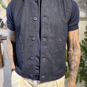 Gilet in denim