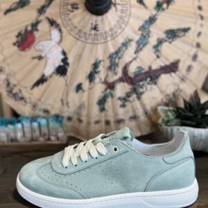 Sneakers menta artigianale